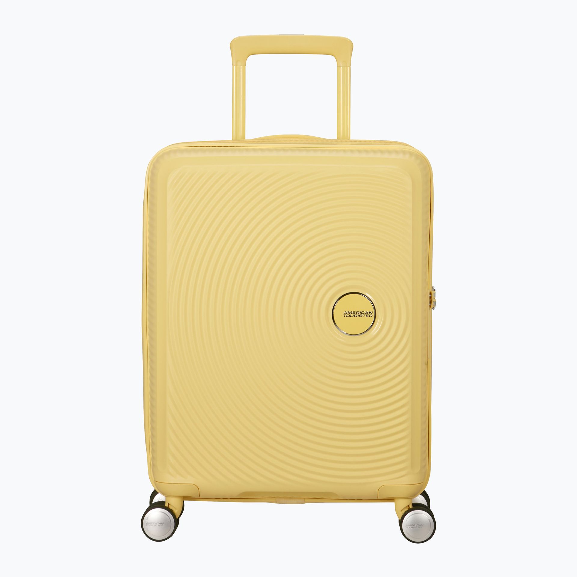 Walizka podróżna American Tourister Soundbox 41 l pastel yellow WYSYŁKA W 24H 30 DNI NA ZWROT