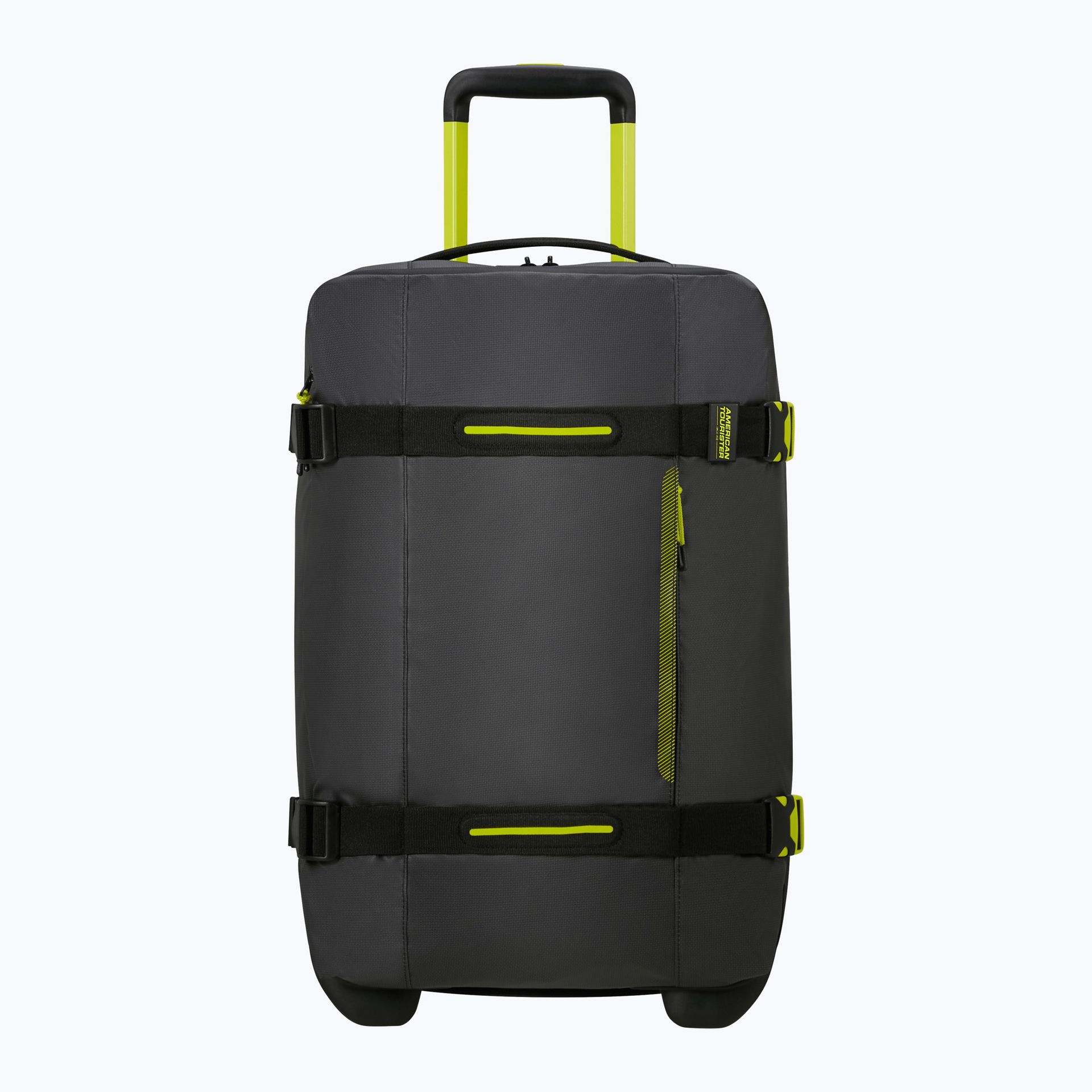 Walizka podróżna American Tourister Urban Track Duffle With Wheels 55 l black / lime WYSYŁKA W 24H 30 DNI NA ZWROT