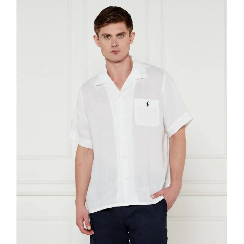 POLO RALPH LAUREN Lniana koszula Classic fit