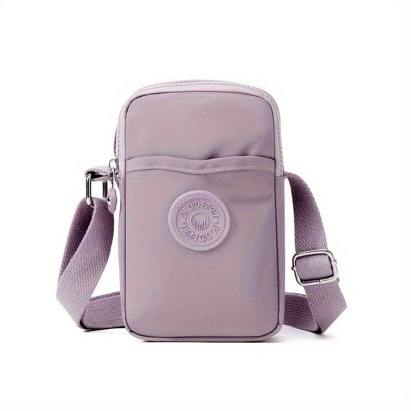 TEMU Mini Torba na Telefon dla Kobiet, Lekka i Prosta, Jednokolorowa Torebka na Ramię do Zakupów