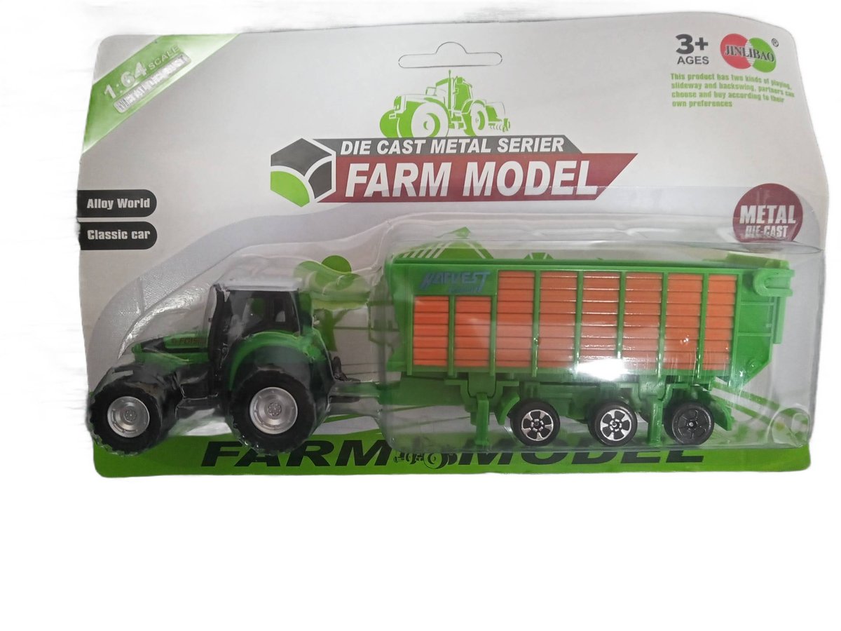 0566 Traktor Z Przyczepą Gazelo