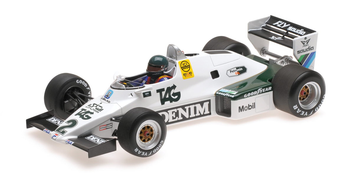 Williams Ford Fw08C #2 Jacques Laffite 1983