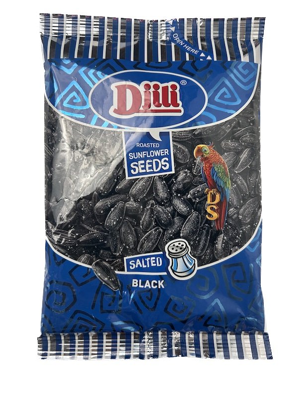 Słonecznik pestki prażone - solone / czarne 100g 
