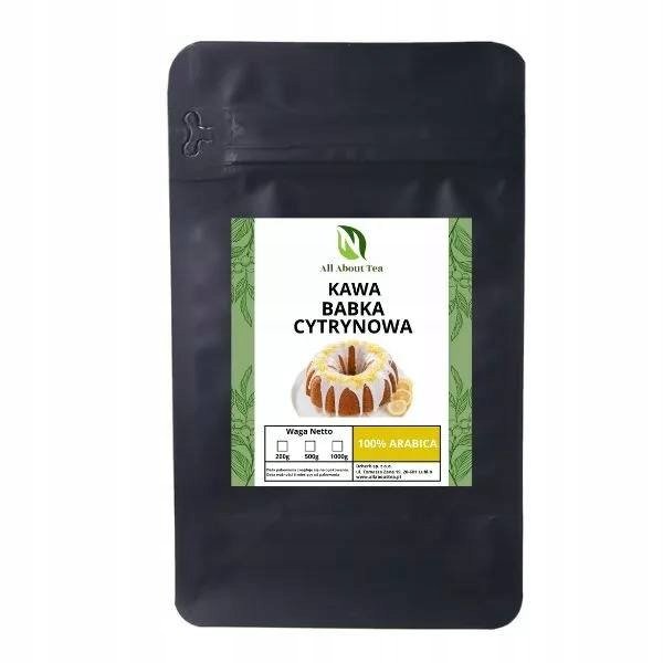 Kawa smakowa ziarnista Babka Cytrynowa 200g