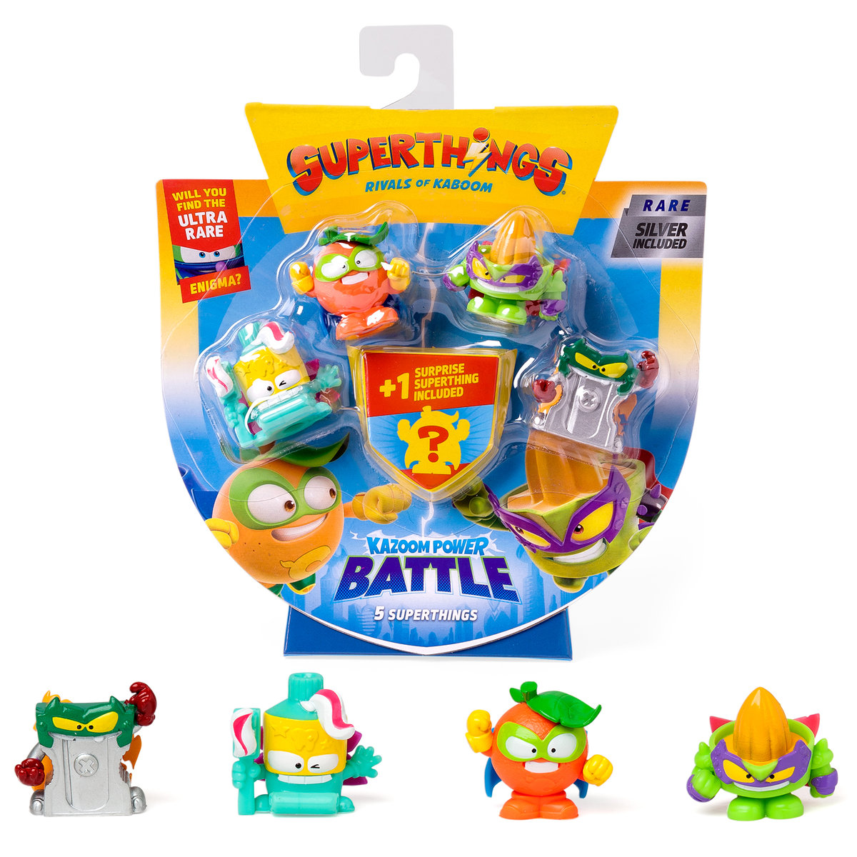 SUPERTHINGS KAZOOM POWER BATTLE - Pack 5 (4+1 SuperThings) 1x6 (V.0) - 4/6 online