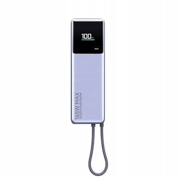 Powerbank z kablem Xiaomi szybkie ładowanie 90W 10000mAh 165W USB-C/USB-C