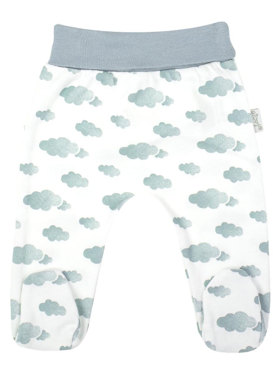 Chłopięcy Półśpioch bawełniany Chmurka błękitny, Nicol,r.80