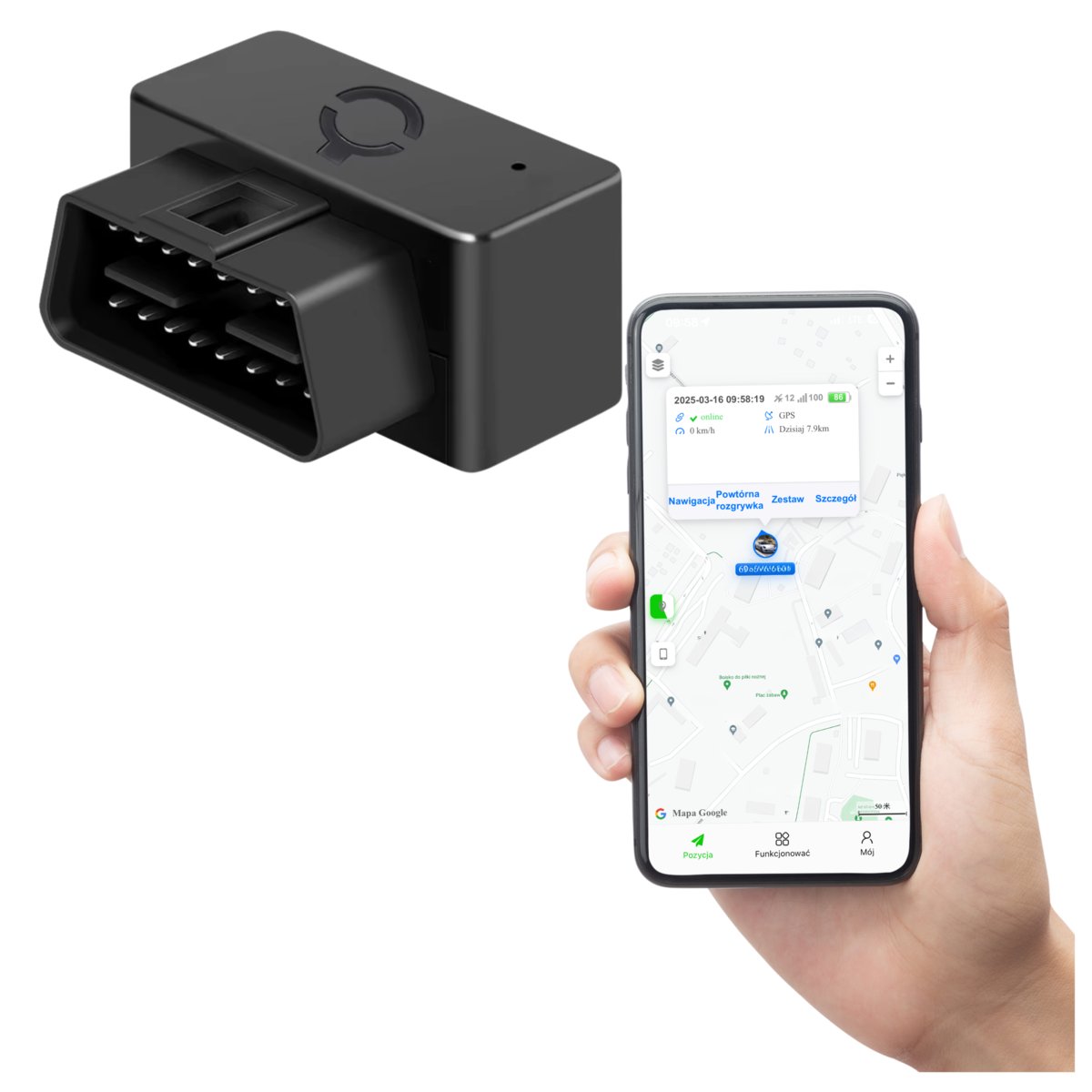 QP02 LOKALIZATOR OBD
