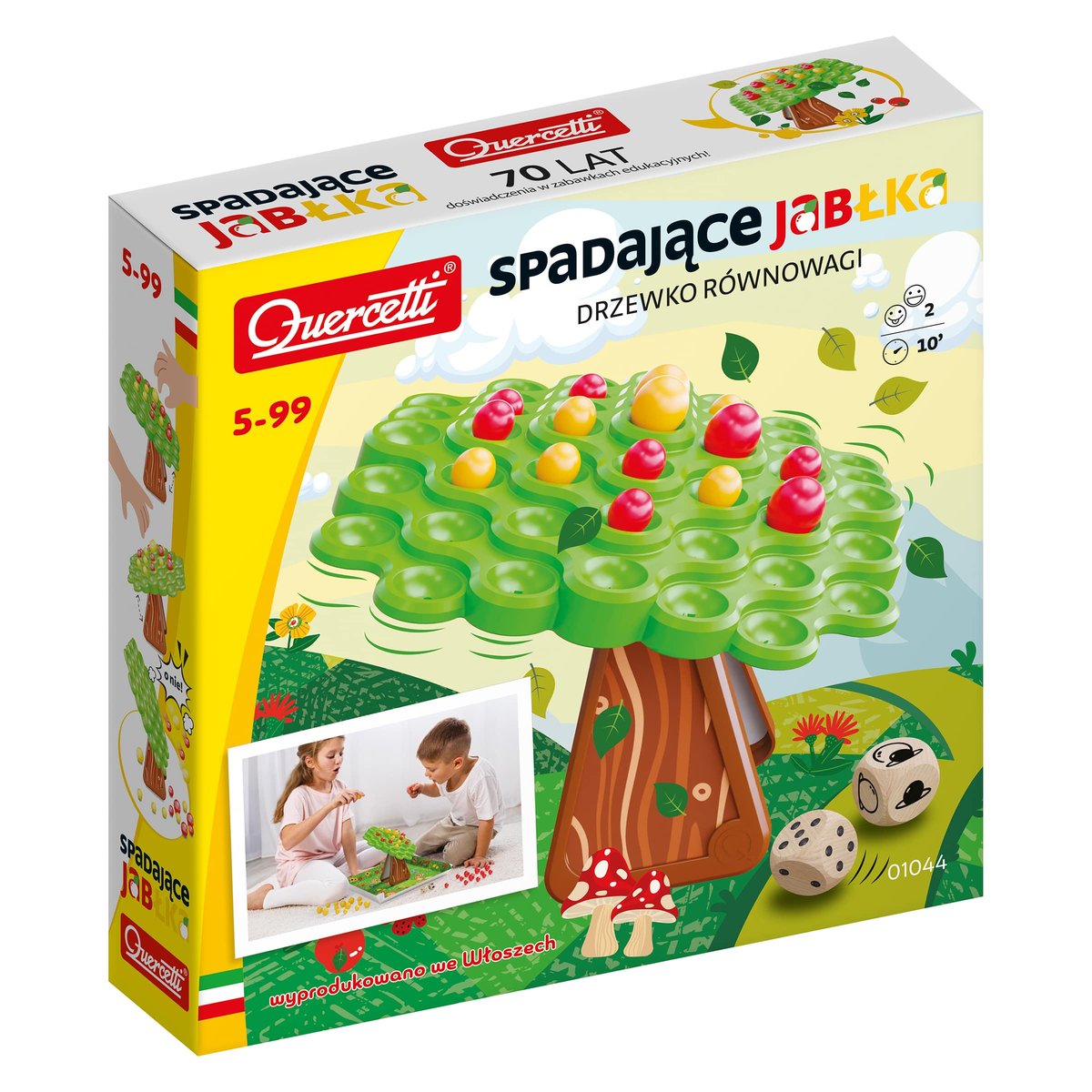 Quercetti, Spadające jabłka