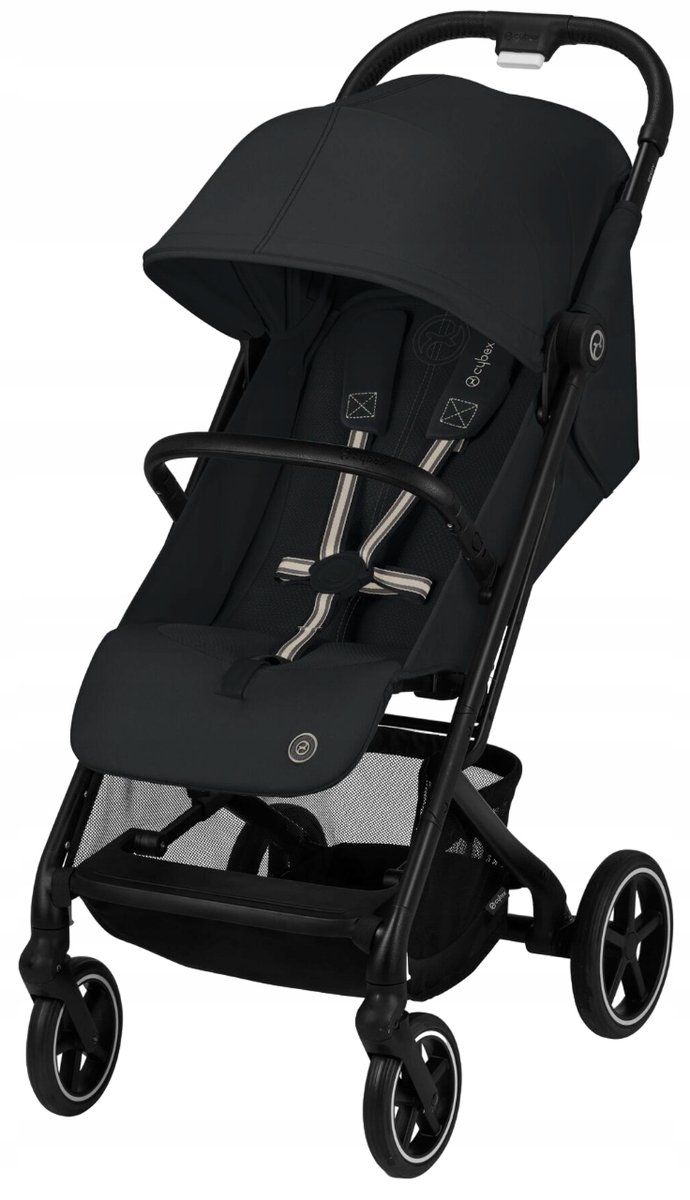 Cybex Beezy Wózek Spacerowy Rama Czarna Magic Black 2024