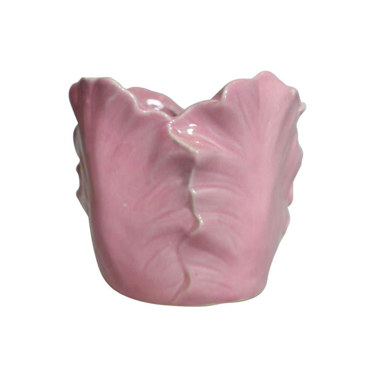 Pastelowy Różowy Wazon Ceramiczny z Antypoślizgowy