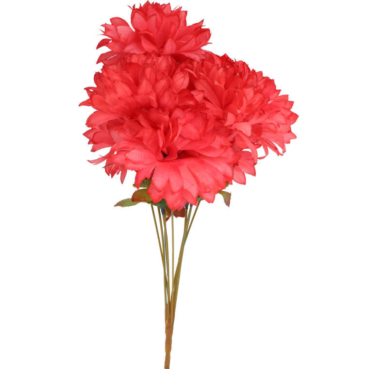 Sztuczny Bukiet Różowych Chryzantem - Dekoracja Cm