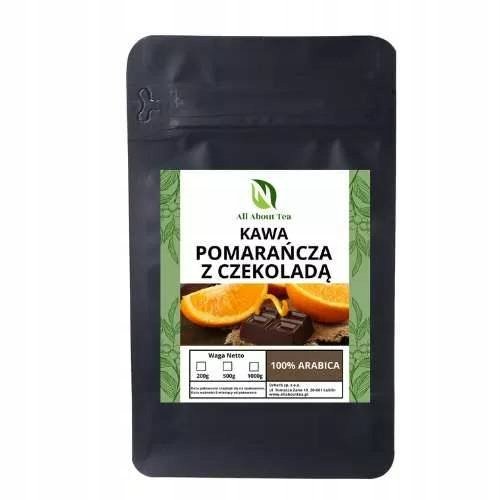 Kawa smakowa ziarnista POMARAŃCZOWO -CZEKOLADOWA 100% Arabica 200g