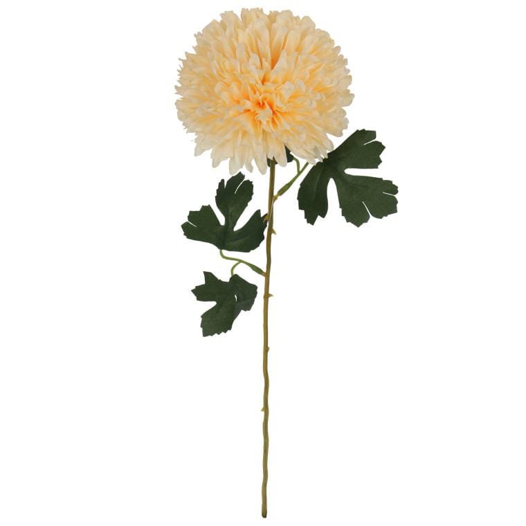 Czosnek Kulka Kwiat Sztuczny Kremowy