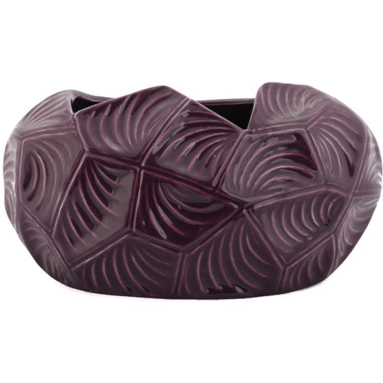 Dekoracyjny Wazon Ceramiczny Fioletowy Multifunkcy