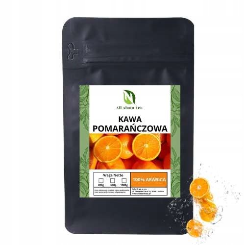 Kawa Smakowa Ziarnista POMARAŃCZOWA 100% Arabica 200g