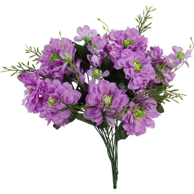 Sztuczny Bukiet Fioletowych Anemonów - 14 Sztuk, W