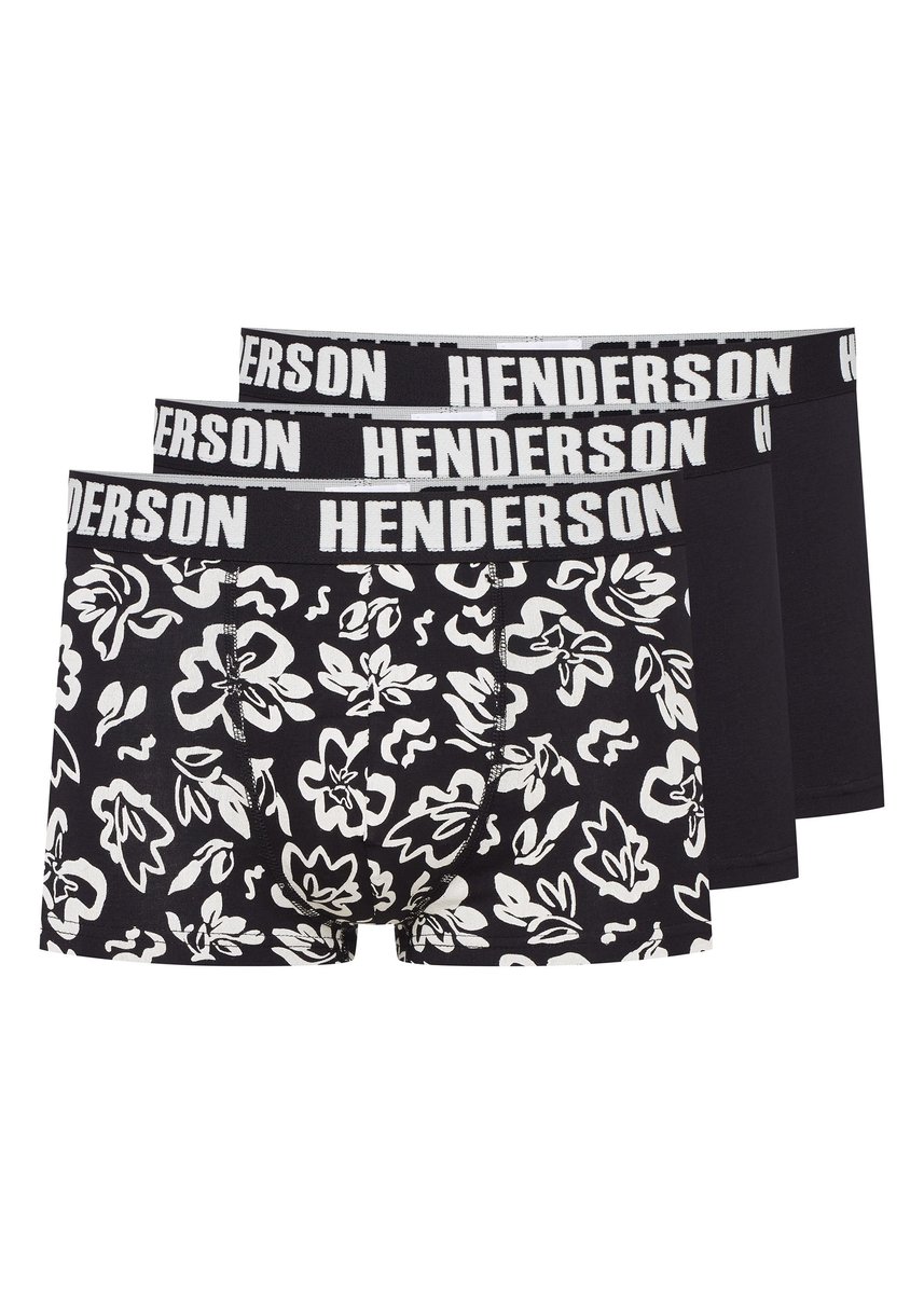 Bokserki Orchid Henderson 3-pak czarny, biały L