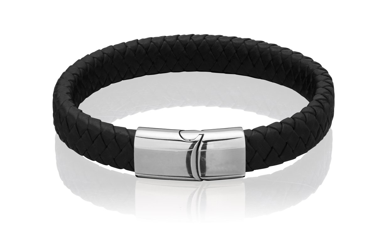 Bransoletka męska skórzana B-03