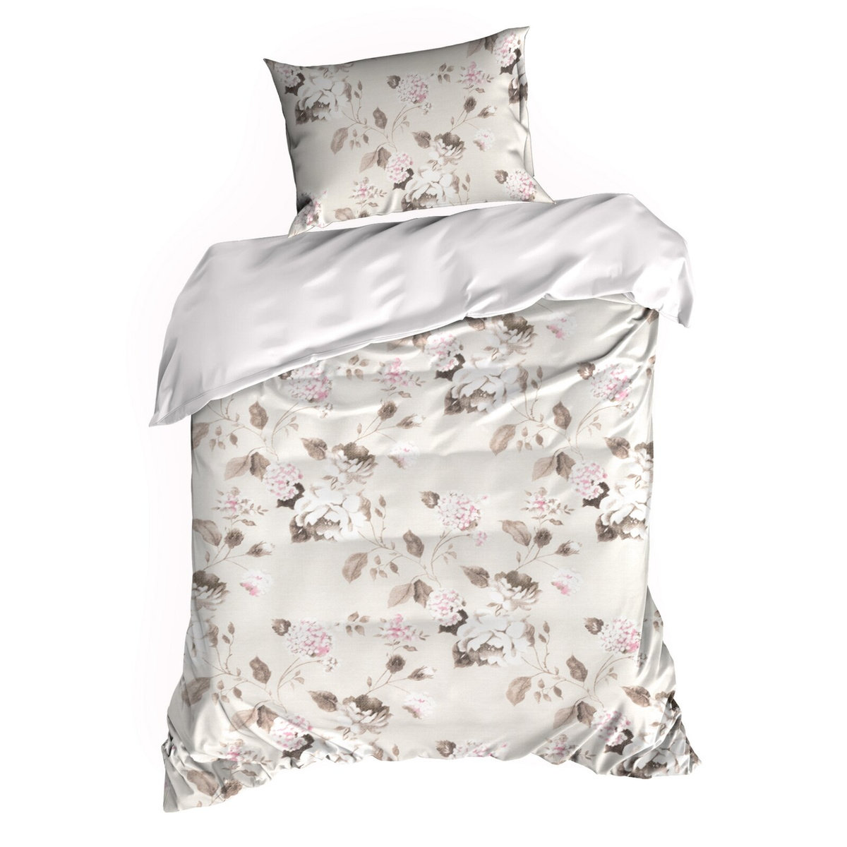 Pościel 140 x 200 2cz Satyna Bawełniana Spring 45