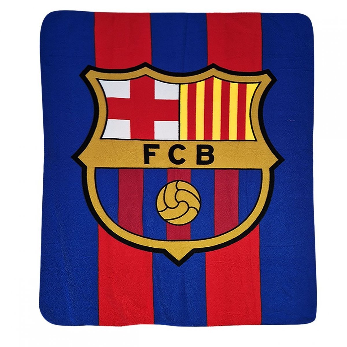 FC Barcelona koc 120x150 cm polar 118572 wielokolorowy