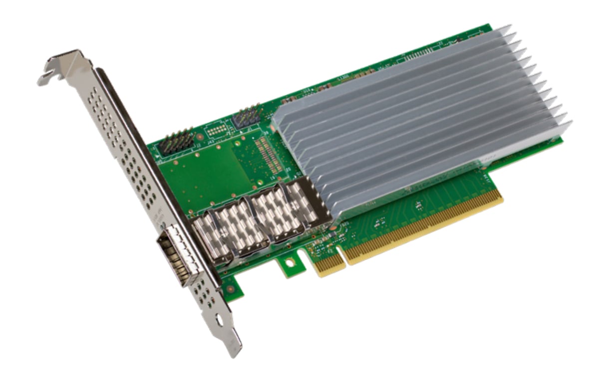 Intel Ethernet Network Adapter E810-CQDA1 Wewnętrzny Włókno 100000 Mbit/s E810CQDA1