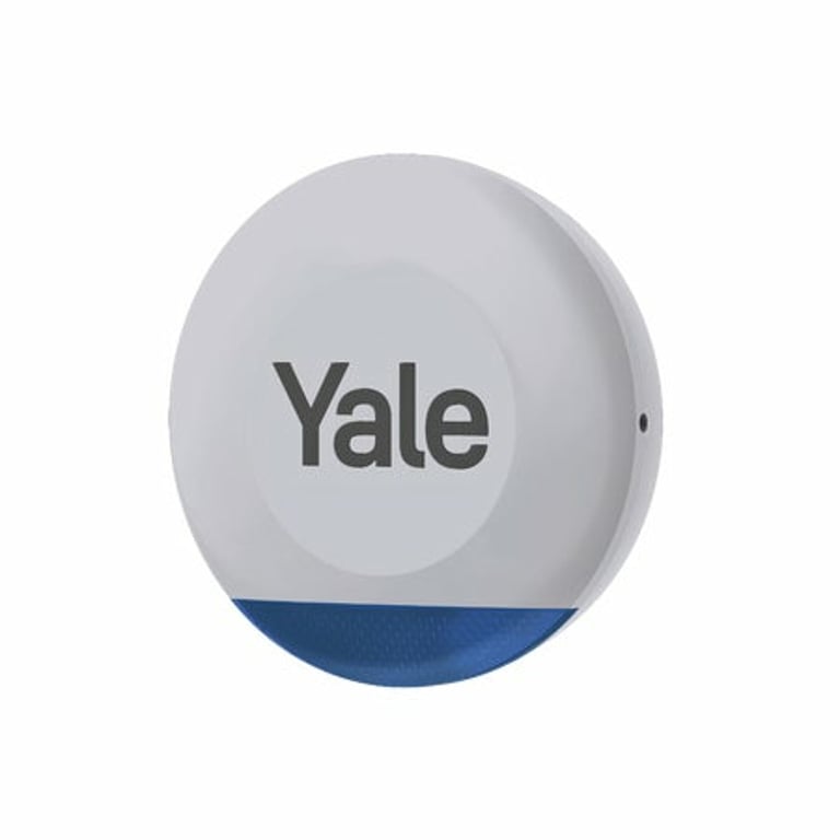 Yale Outdoor Siren Syrena bezprzewodowa Zewnętrzna Niebieski, Szary