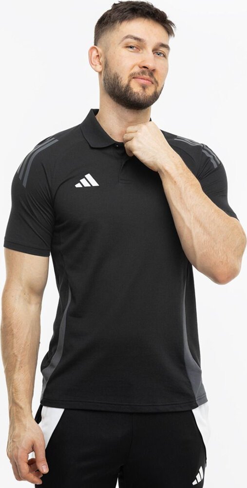 Adidas Koszulka męska adidas Tiro 24 Competition Polo czarna IJ8344 L