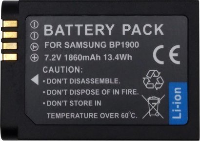 Akumulator Extra Digital SAMSUNG BP1900 baterija, 1860mAh