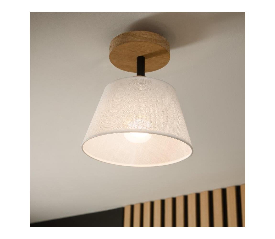 Brilagi - Żyrandol natynkowy ANTHONY 1xE14/60W/230V dąb/biały