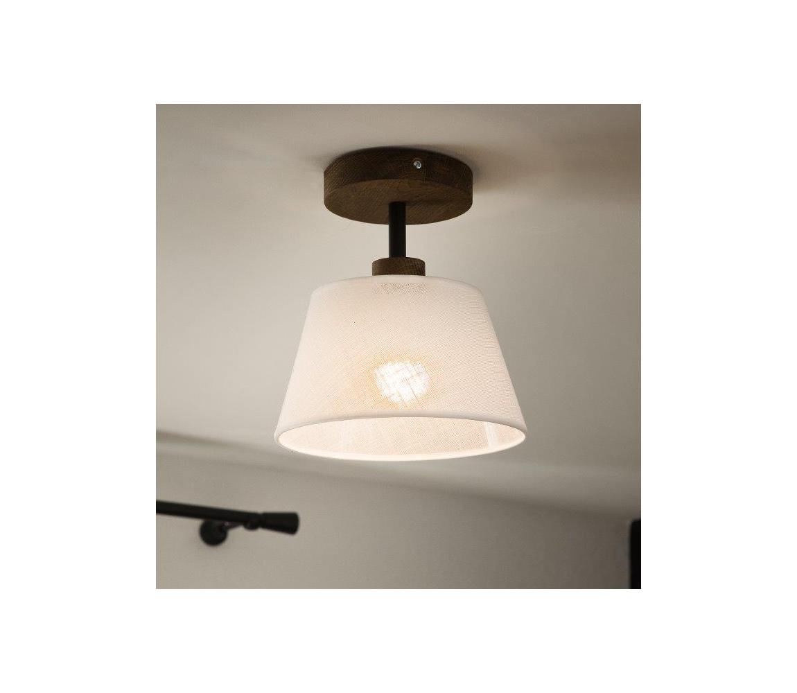 Brilagi - Żyrandol natynkowy ANTHONY 1xE14/60W/230V dąb/biały