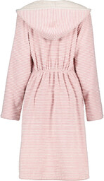 Cawo Szlafrok damski Kurzmantel Hooded Beere