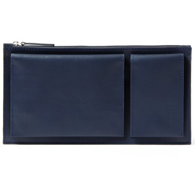 Portfel LEXON Flat Travel LN2500B Ciemnoniebieski