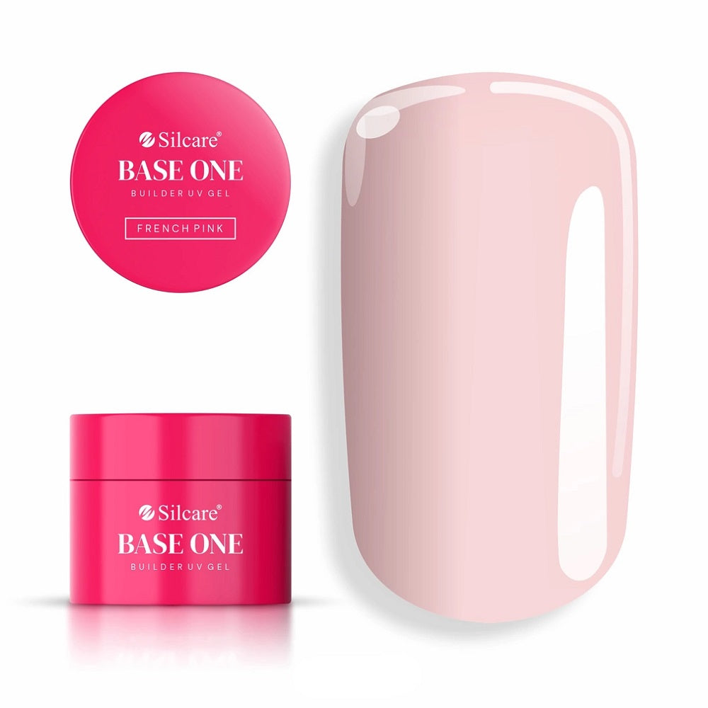 Silcare Base One French Pink żel budujący do paznokci French Pink
