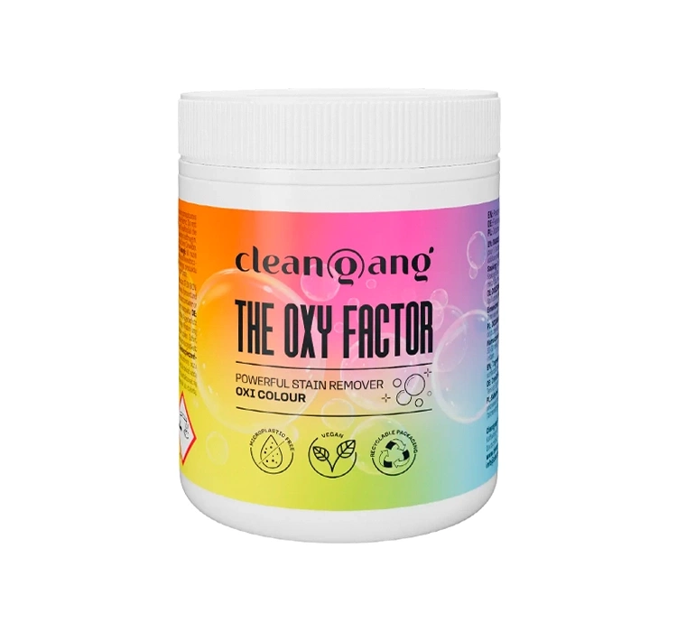 Cleangang The OXY-Factor odplamiacz w proszku do kolorowych 500g