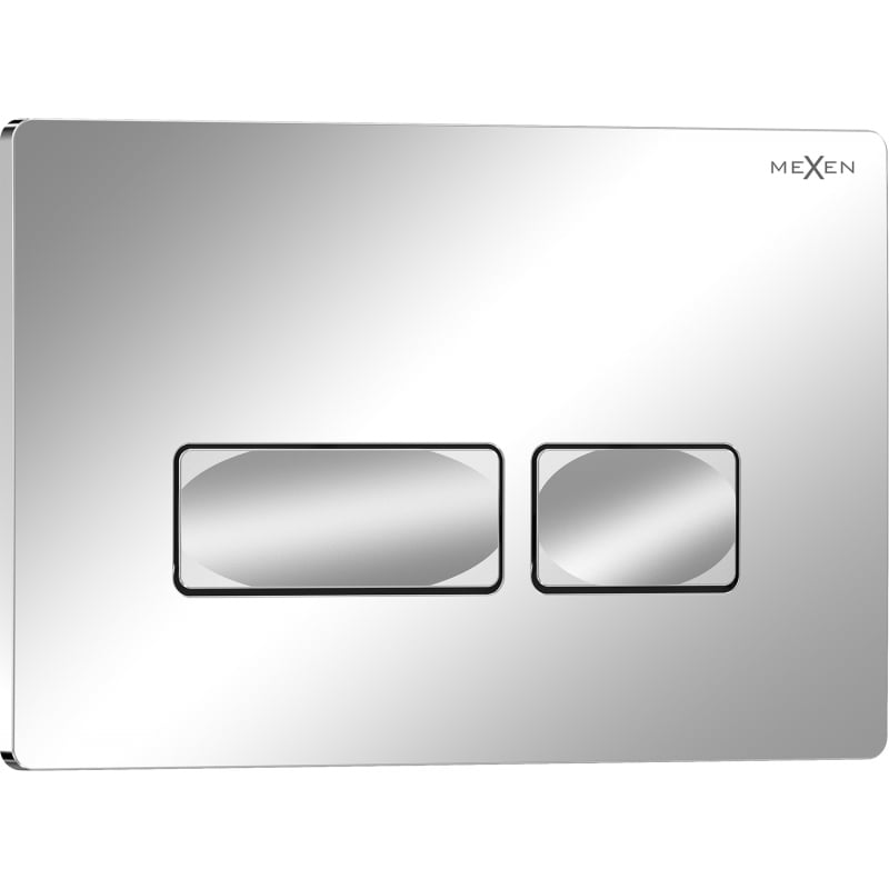 Mexen Tex 04 przycisk spłukujący, chrom błyszczący - 6104-03