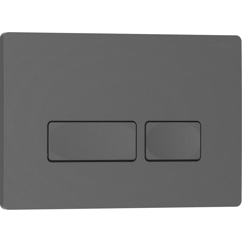 Mexen Tex 04 przycisk spłukujący, szary - 6104-05