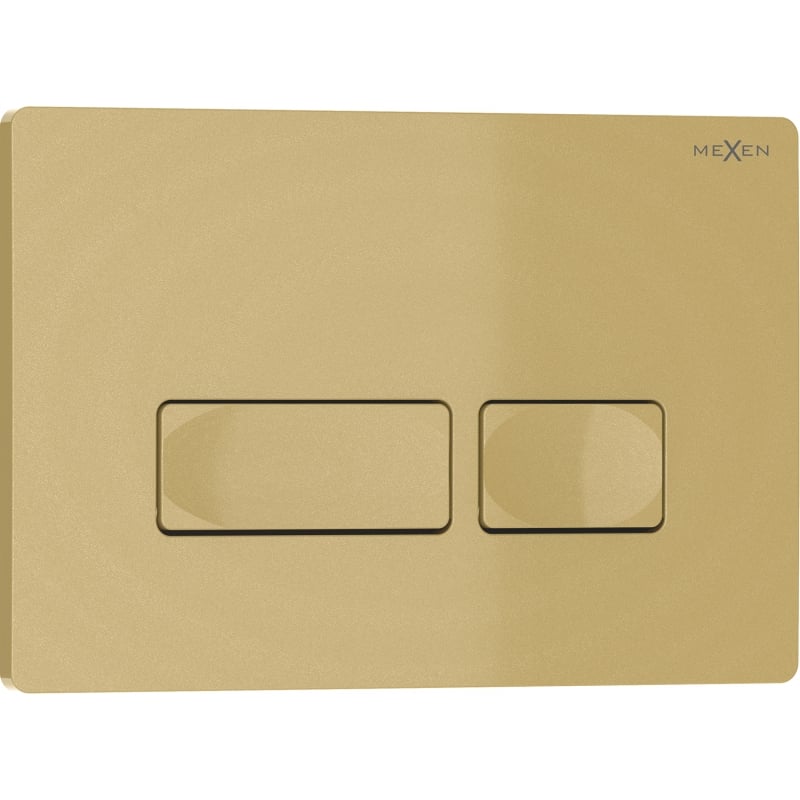 Mexen Tex 04 przycisk spłukujący, złoty - 6104-06