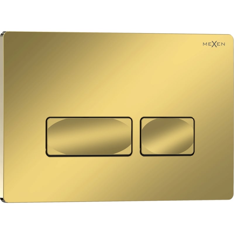 Mexen Tex 04 przycisk spłukujący, złoty szampański błyszczący - 6104-08
