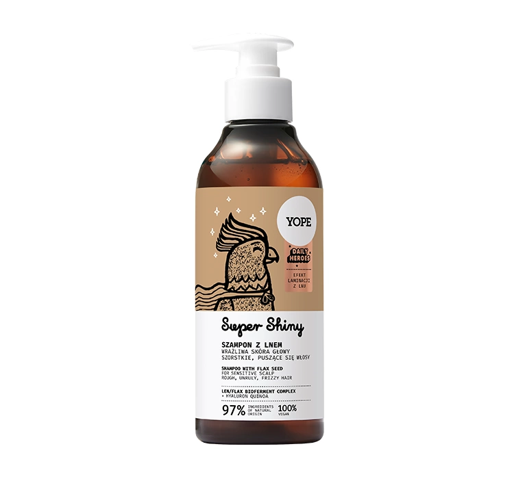 Yope Daily Heroes Super Shiny szampon do puszących się włosów 300ml