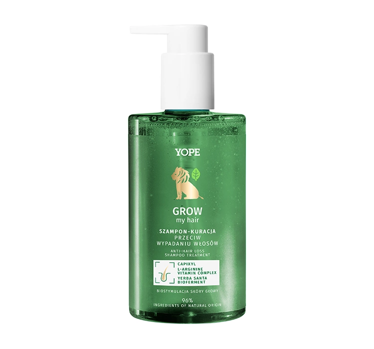 Yope Grow My Hair szampon kuracja przeciw wypadaniu włosów 300ml