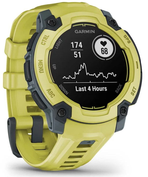 Garmin Instinct E 45mm Żółto-niebieski