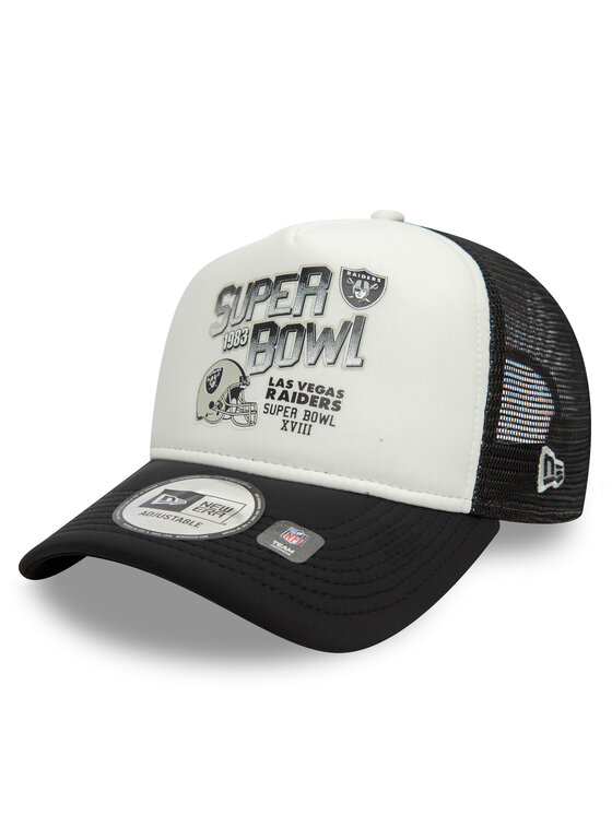 New Era Czapka z daszkiem Las Vegas Raiders Superbowl 60595293 Biały