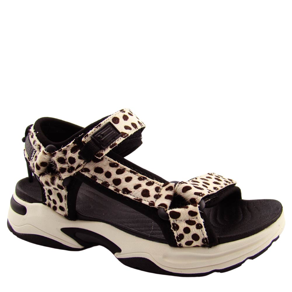 D.Franklin DFSH406002 damskie sandały skórzane sportowe beż