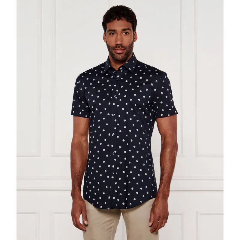 BOSS BLACK Koszula H-HANK-ken-SH-C1 Slim Fit stretch