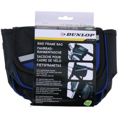 Torba rowerowa na ramę DUNLOP 1070919 Czarno-niebieski