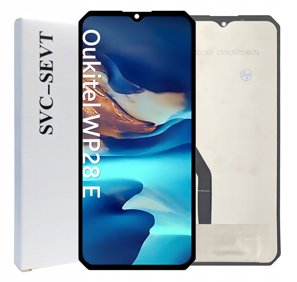 ORYGINAŁ WYŚWIETLACZ EKRAN LCD SZYBKA DOTYK DO OUKITEL WP28 E ORYGINALNY