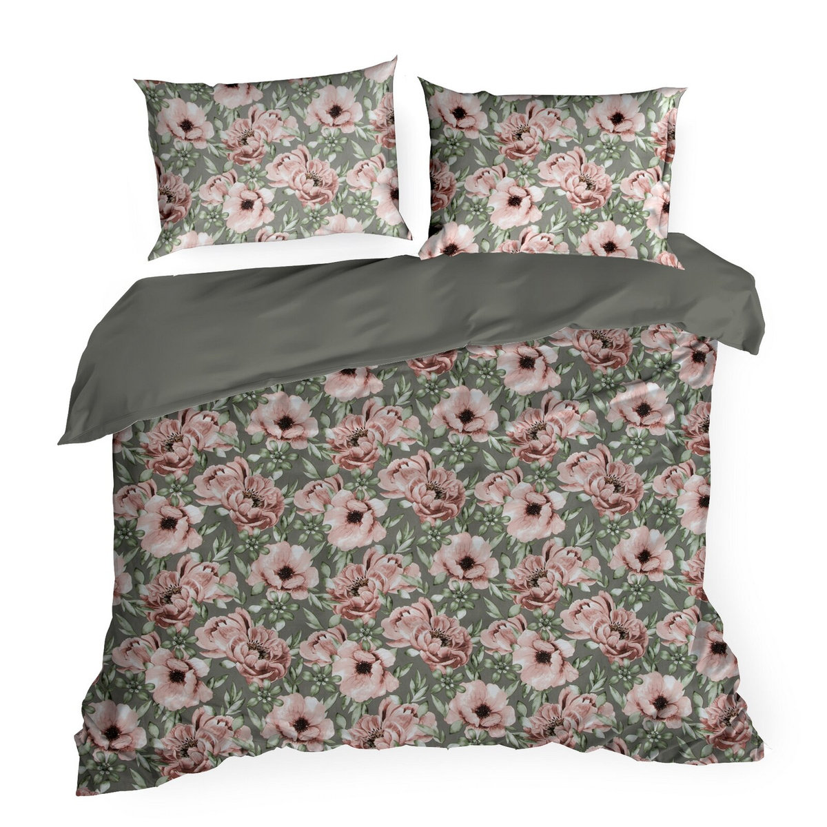 Pościel 220 x 200 3cz Satyna Bawełniana Spring 53