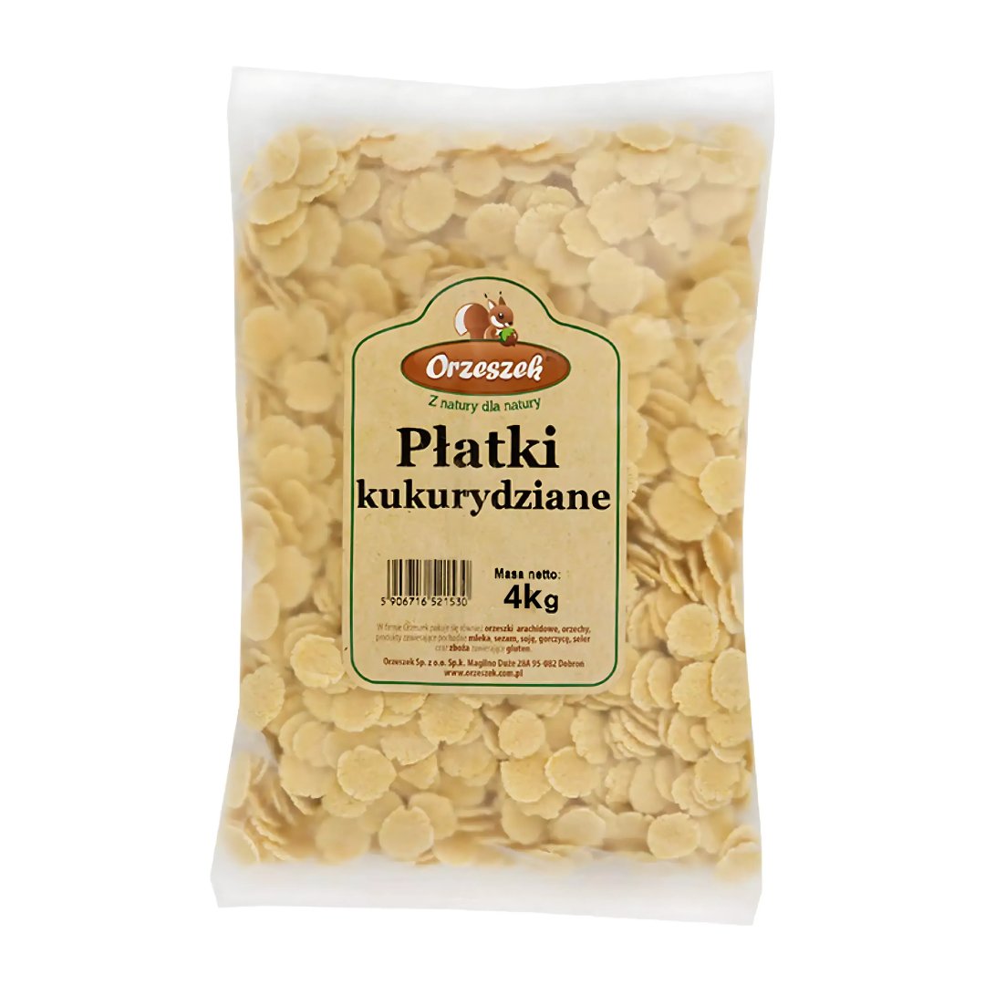 Płatki kukurydziane Orzeszek 4kg