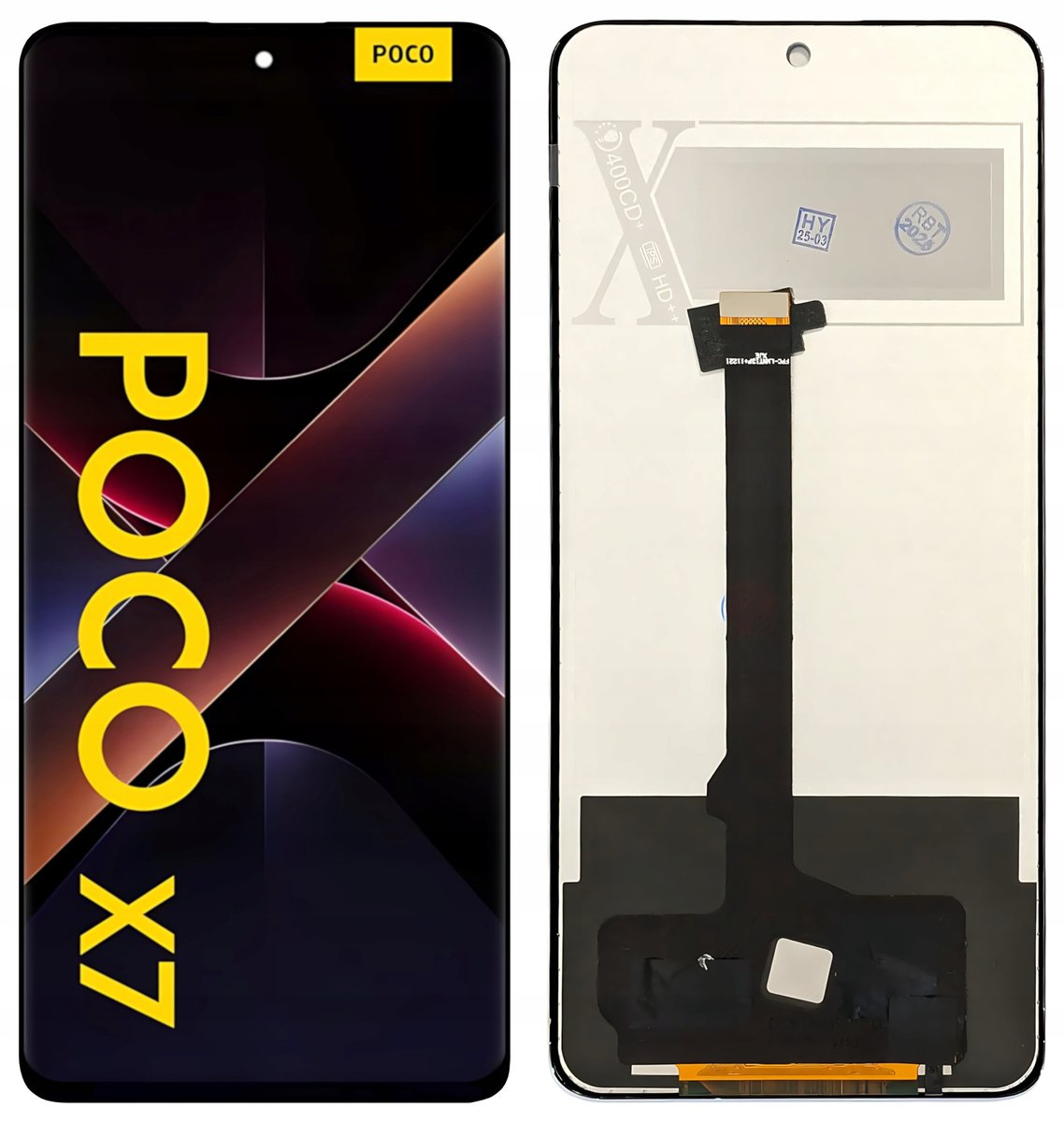 WYŚWIETLACZ EKRAN LCD SZYBKA DOTYK DO XIAOMI POCO X7 INCELL 24095PCADG